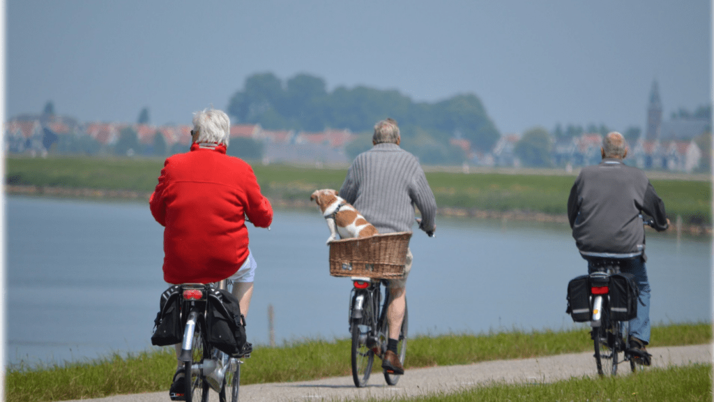 biking