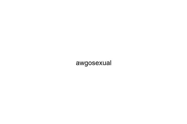 awgosexual