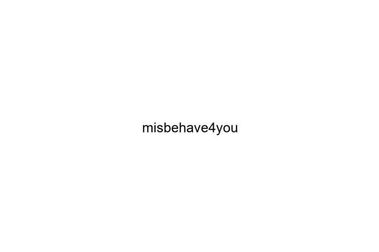 misbehave4you