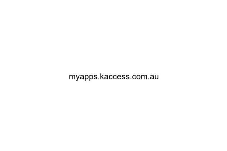 myapps kaccess com au