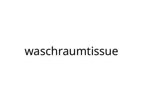 waschraumtissue
