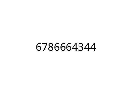 6786664344