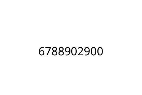 6788902900