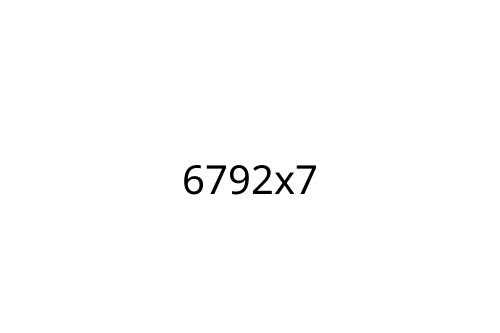 6792x7