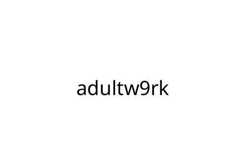 adultw9rk
