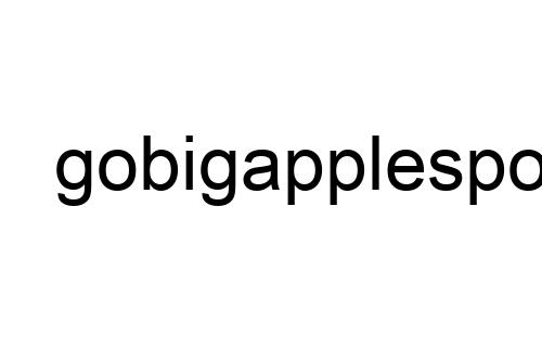 gobigapplesports