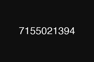 7155021394