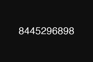 8445296898