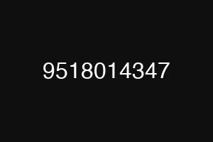 9518014347
