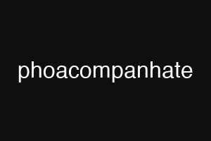 phoacompanhate
