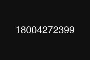18004272399