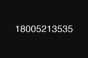 18005213535