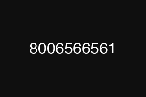 8006566561
