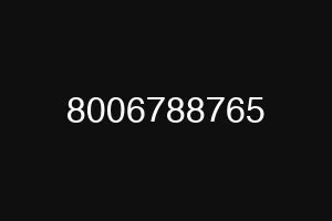 8006788765