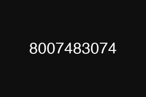 8007483074