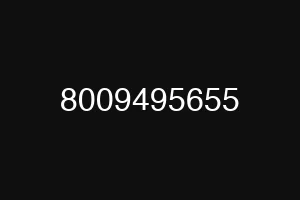 8009495655