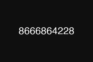 8666864228