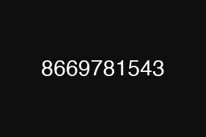8669781543