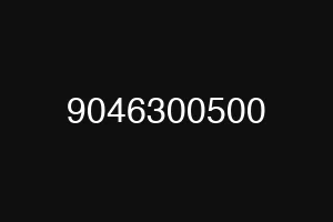 9046300500