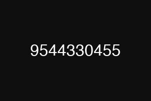 9544330455